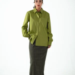 Falda tubo y camisa oversize